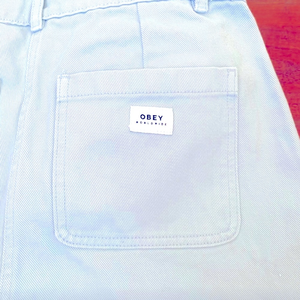 ๐HP๐OBEY Jean Shorts - Picture 9 of 12